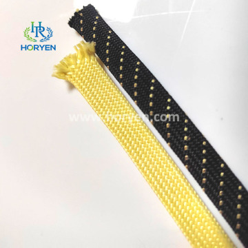 High temperature high quality aramid fiber braided sleeve