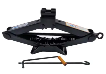 Scissor Type Jack and Labor-Saving Tire Lug Wrench for Garage