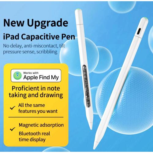Capacitive pen with find my function