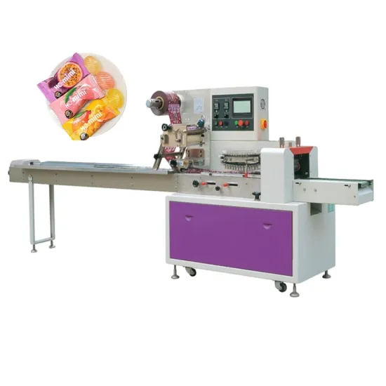 High-Efficient Chocolate Bar & Candy Gummy Bear Packaging Machine for Small Businesses
