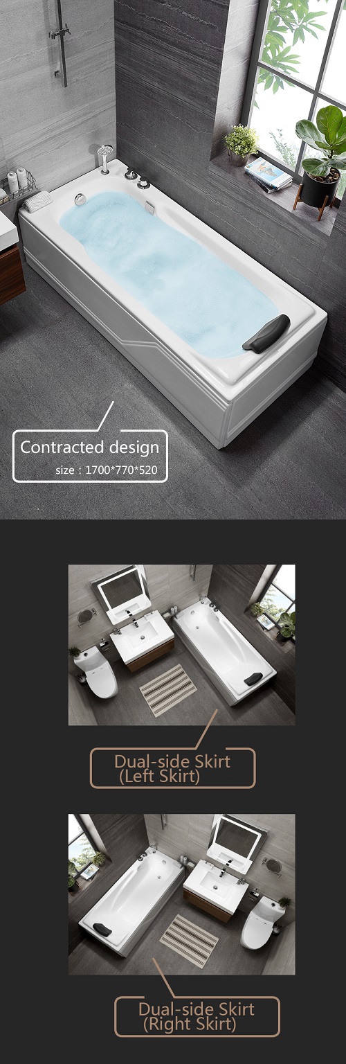 Alcove Garden Tub Hydrotherapy Acrylic Whirlpool Bath Tub와 마사지 욕조 ...