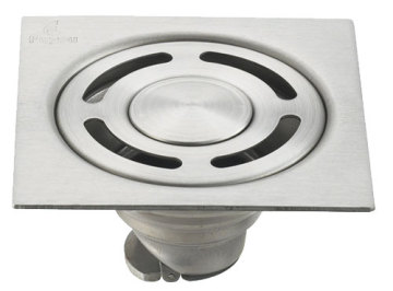 217b Stainless Steel Vane Floor Drain with Washing Machine Connector