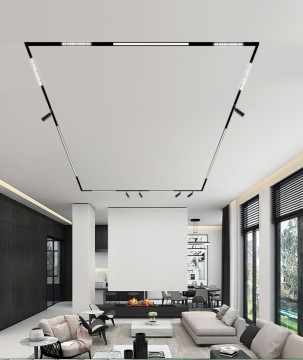 Design moderno commerciale DC48V Traccia magnetica