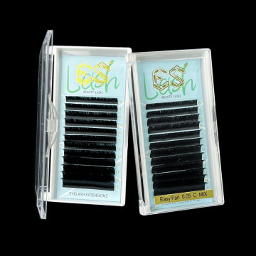 Easy Fan Mink and Cashmere Lashes - Volume Lash Extension Trays