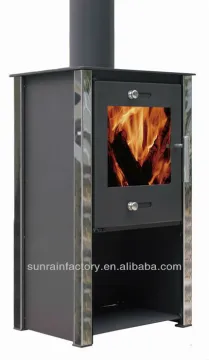 wood burning steel plate solid fuel modern stove(DL012H)