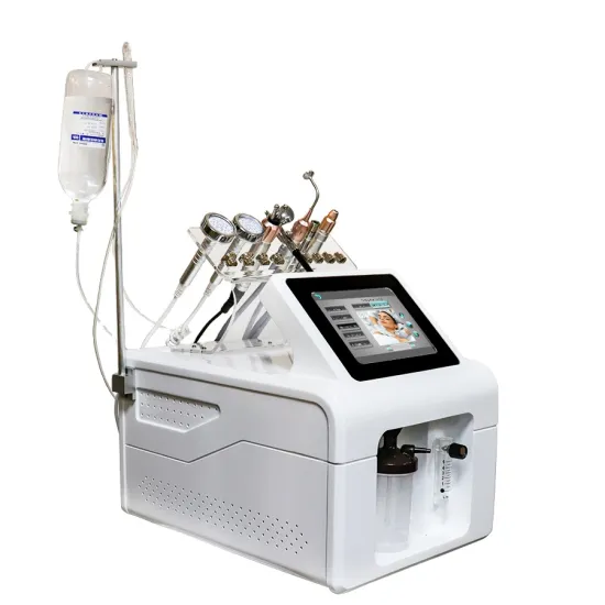 9-in-1 Water Oxygen Jet Peel & LED Light Diamond Dermabrasion Instrument for Deep Facial Cleaning