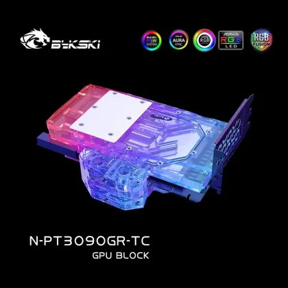 Bykski GPU Active Backplate Block for Palit RTX3090/3080Ti GameRock OC Video Card