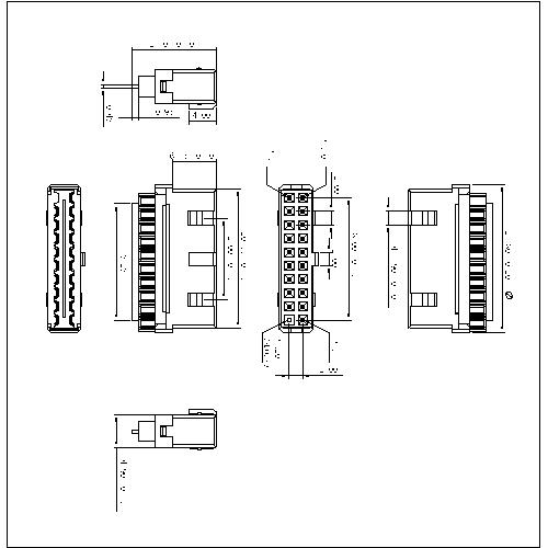 IDC3F02 2-3.0 IDC 20PIN FEMALE(B TYPE) 