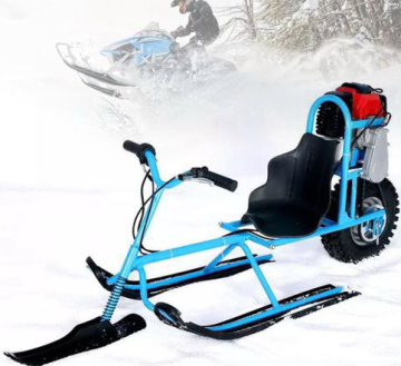 Low Budget High Quality Adult Electric Snowmobile for Snow Entertainment