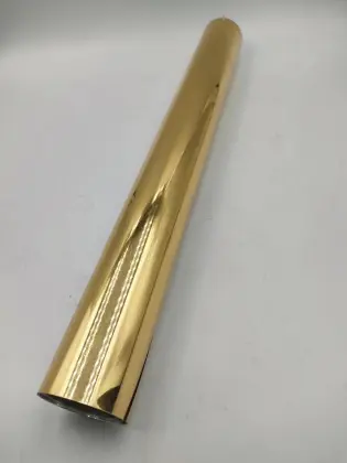 Metallized Golden PET film for Vacuum Forming