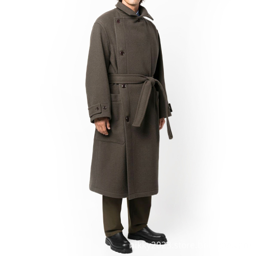OEM Customized Winter Coats new style men's coats wool formal long coat for men