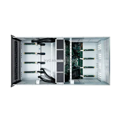 LUXSHARE Gen4 7U Rack-Mounted Server Chassis for Deep Learning and AI Rendering