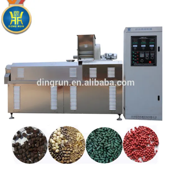 Ornamental fish feed machinery plant