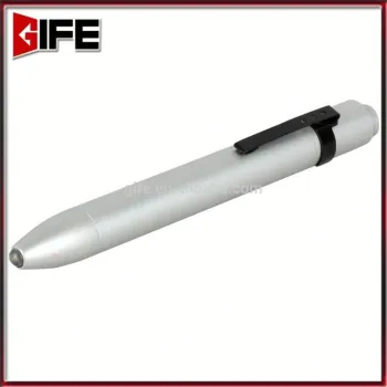 OEM Factory Supply Dry Battery Used Metal Material medical flashlight