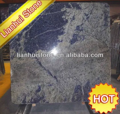 Chinese unique dark blue marble