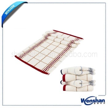 waffle bath towel