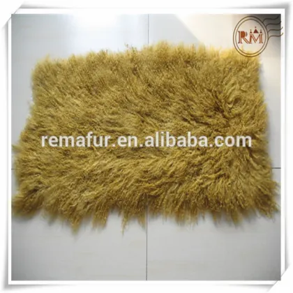 2014 New Home furnishing Real Tibet Sheepskin Plate for pillow