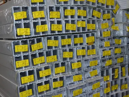 Thai market aluminium profile windows