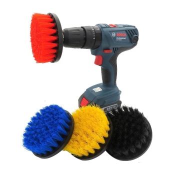 4Pcs Multifunction Colorful Drill Cleaning Brush Set for Cordless Attachment Kit