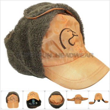2013 new style custom design earflaps fluffy faux fur hats
