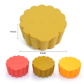 Vaso de silicona para refrigerios con tapa Envase para refrigerios para niños pequeños