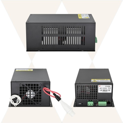 Fonte de alimentação a laser de 100 W para tubo de laser de 100 W
