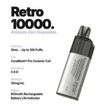 ZGAR Retro 10000 AZ Disposable Vape