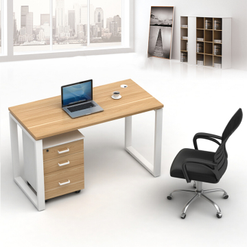 Modern Single Computer Desk for PC/Laptop - Workstation & Gaming Table for Office/Home