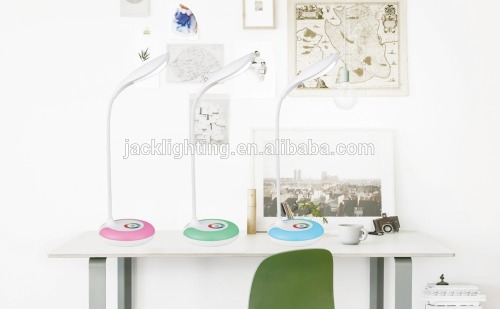 Wireless led color changing table lamp JK-848 Rechargeable Flexible