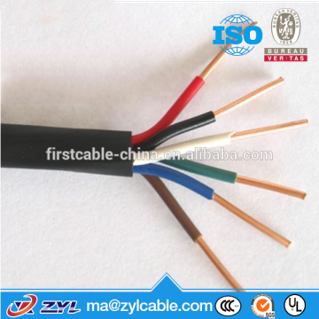 4 core cable wire,flexible plastic cable sheath,solid core aluminum wire/cable