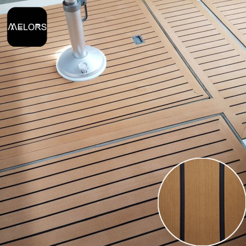 Melors Foam Anti-bacteria EVA Faux Teak Decking Sheet Boat