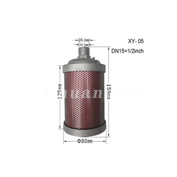 Exhaust Muffler XY-05 for Compressor & Pump Noise Reduction