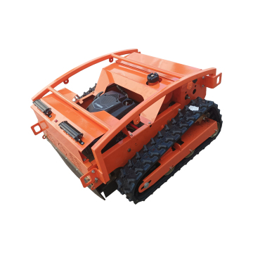 Crawler Type Remote Control Lawn Mower for Slope Climbing