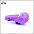 Custom pink kids bike soft thicken saddle