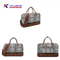 Design Leopard Graffiti Ladies Travel Duffel Bag Ladides