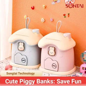 Playful House Form Savings Piggy Bank