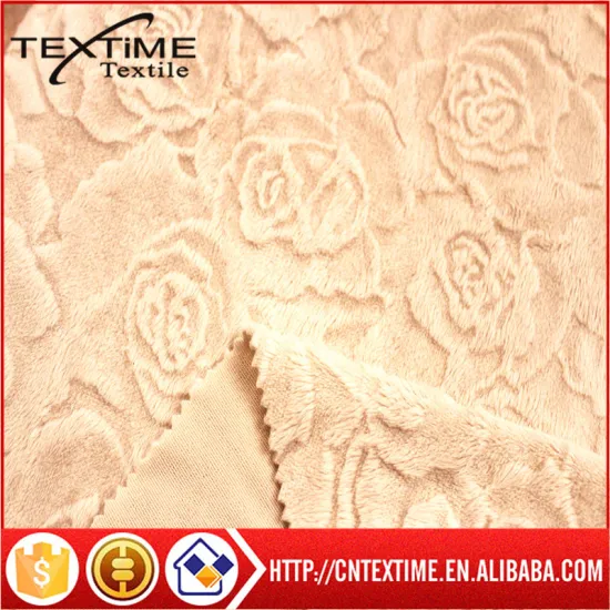 knitted 5mm velour fabric