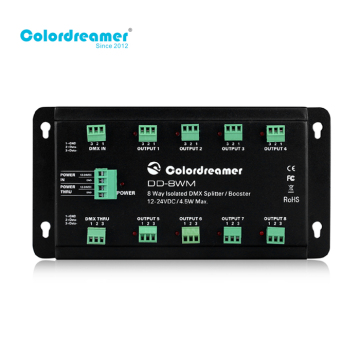 Artnet DMX512 Splitter - Booster for Facade DJ Lighting