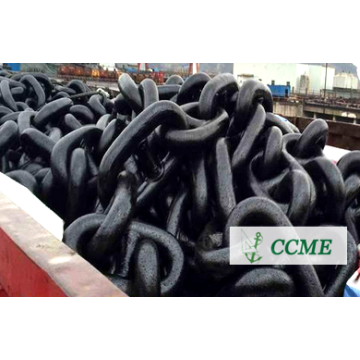 Marine anchor chains Studlink and studless chains