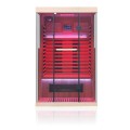 Salão de sauna infravermelho de infravermelho em iluminação interna de 3 pessoas