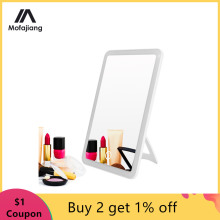 Led Makeup Mirror Touch Screen Vanity Lights 180 Degree Rotation Table Countertop Cosmetics Bathroom Mirror