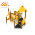 HPL Panel Bridge Slide Playground Outdoor For Kids