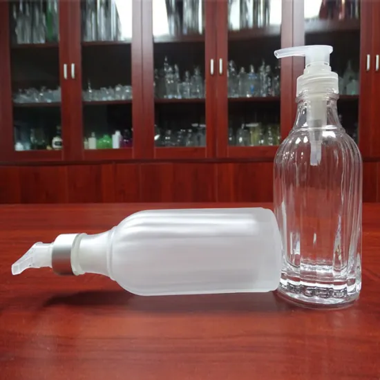 Super Flint Round Design Foam Pump Bottle 250ml Glass Bottles Canada