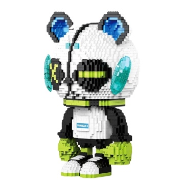 Sembo 01309 IP Parasitic Panda Modeling Kids' Educational DIY Puzzles Toy Animals - Brick Building Block Set for Children and Girls