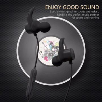 New Fashion Stereo Wireless Sport Bluetooth Earphone for Mobile Phone R1615