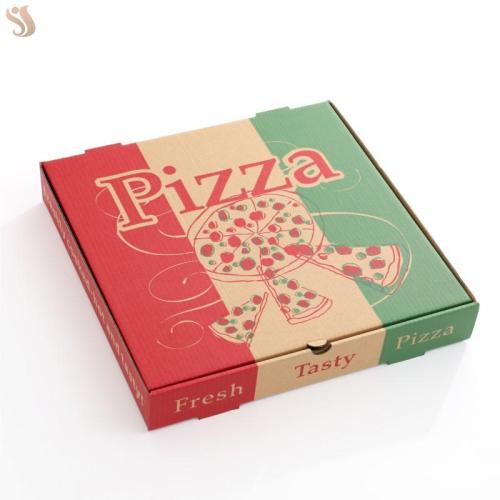 Hot Sale Corrugated Crate Pizza Lunch Box Packing