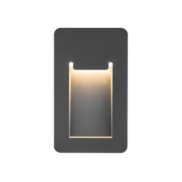  Waterproof LED Wall Lighting: PC1508 3W PC Lens Wall Lamp