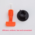 Tile steel needle screed