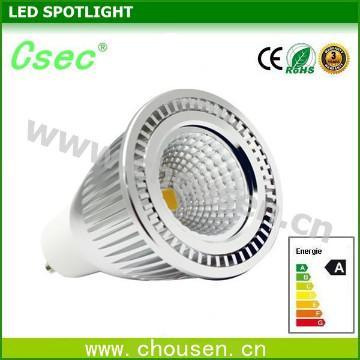 Gu10 LED-spot, MR16 COB, dimbaar, 5W, 50W vervanging, CE/BvGS-