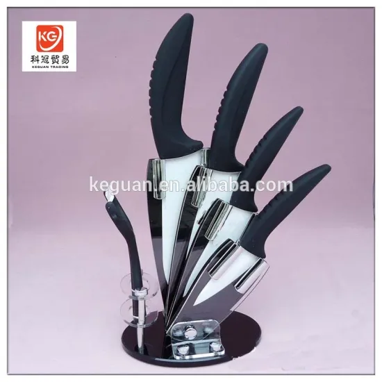 CT-62 High quality new design PP handle ceramic knife set